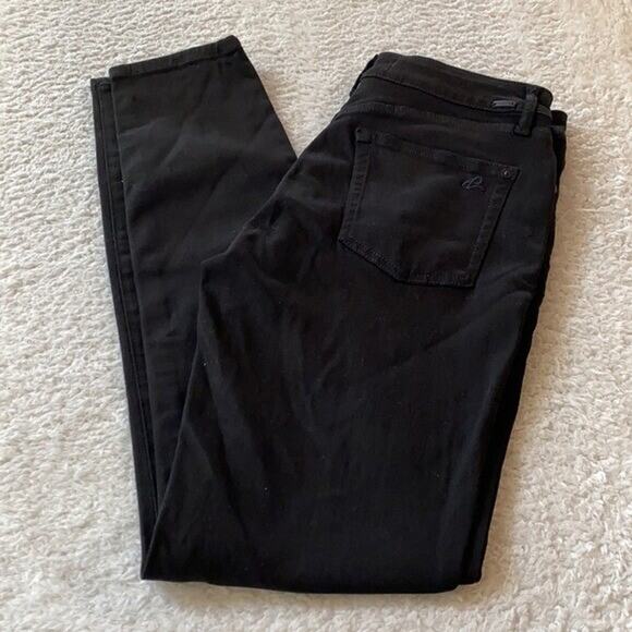 DL1961 Jeans Womens 29 black Farrow High Rise Insta slim Stretch Comfort Minimal - Picture 1 of 12